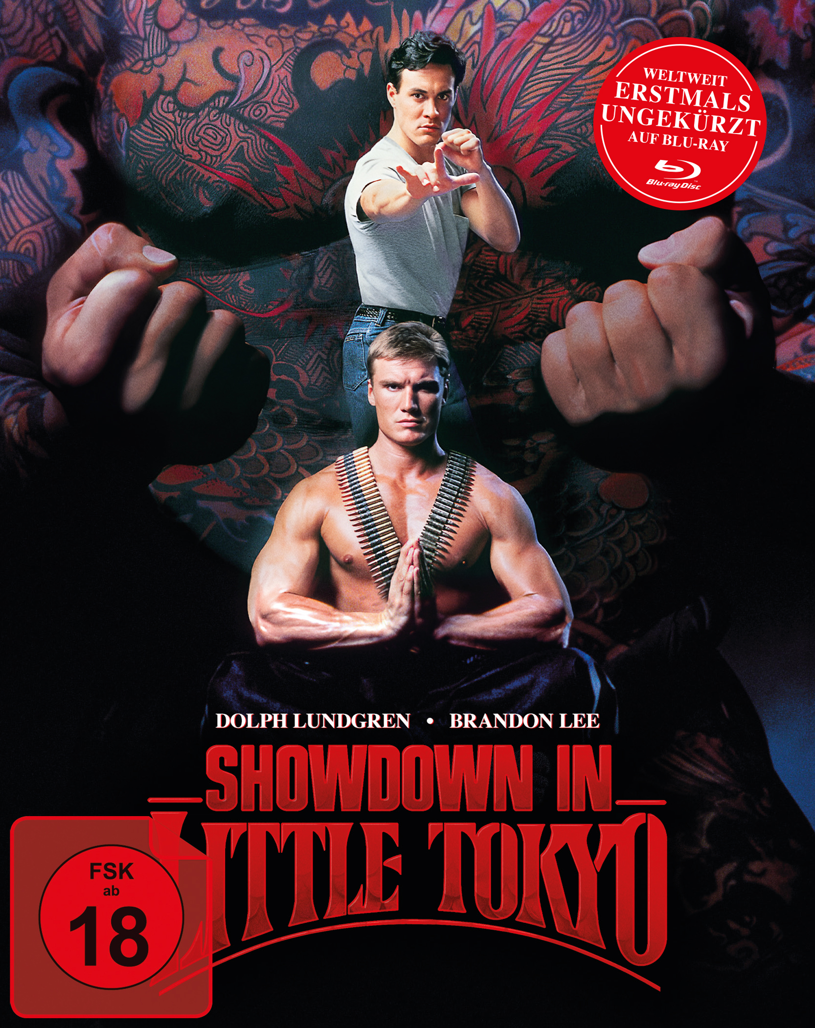 Showdown in Little Tokyo - Uncut (Mediabook, Blu-ray+DVD) (Shop Exkl.) Cover