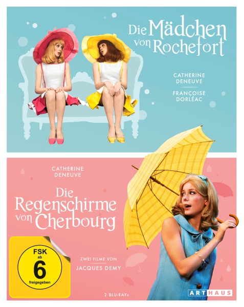 D.Mädchen v.Rochefort&D.Regen.v.Cher. (Blu-ray)