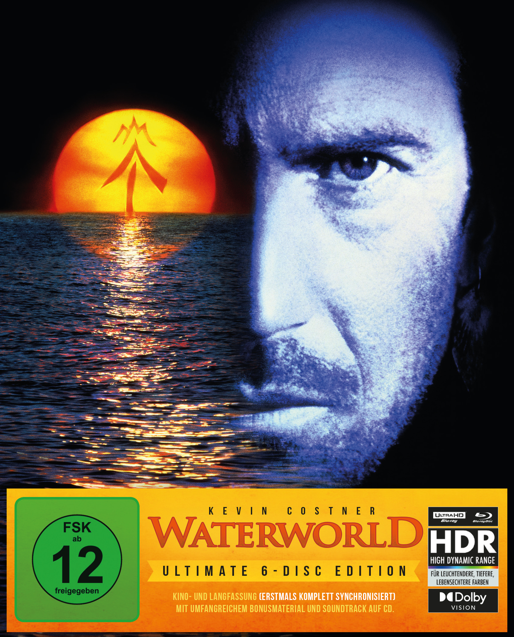 Waterworld (Special Edition, 2 4K-UHDs, 3 Blu-rays, CD) (Shop exkl.) Cover Waterworld (Special Edition, 2 4K-UHDs, 3 Blu-rays, CD) (Shop exkl.) Cover