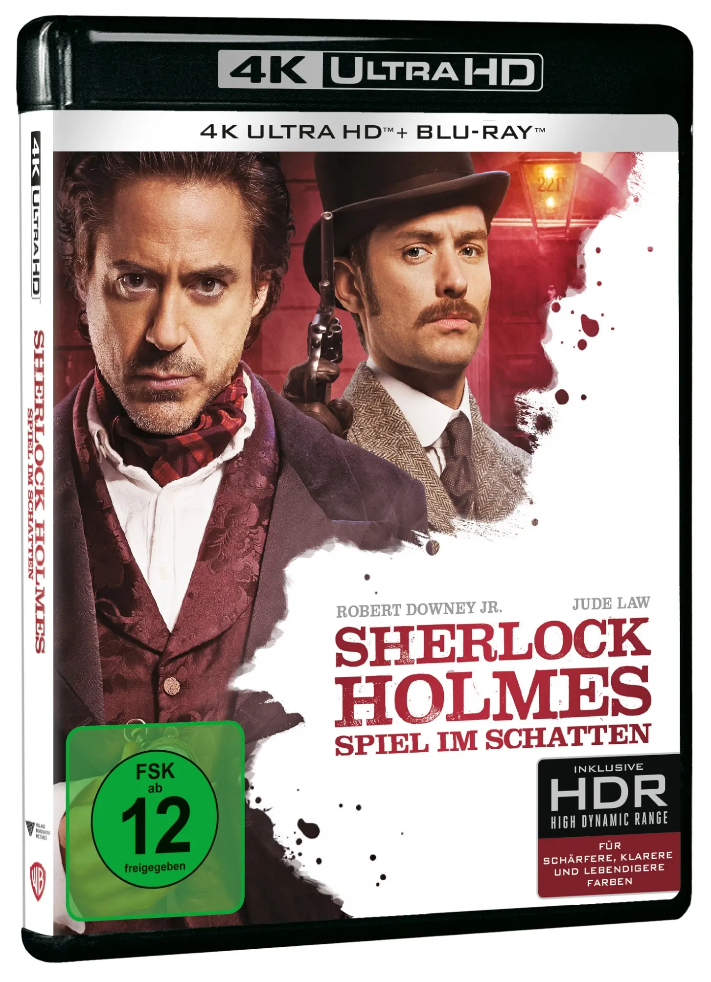 Sherlock Holmes: Spiel im Schatten (4K UHD)