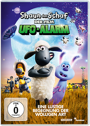Shaun das Schaf - Der Film: Ufo-Alarm (DVD) Cover