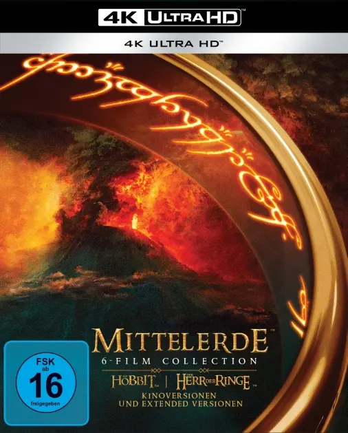 Mittelerde: 6-Film-Collection (4K UHD)