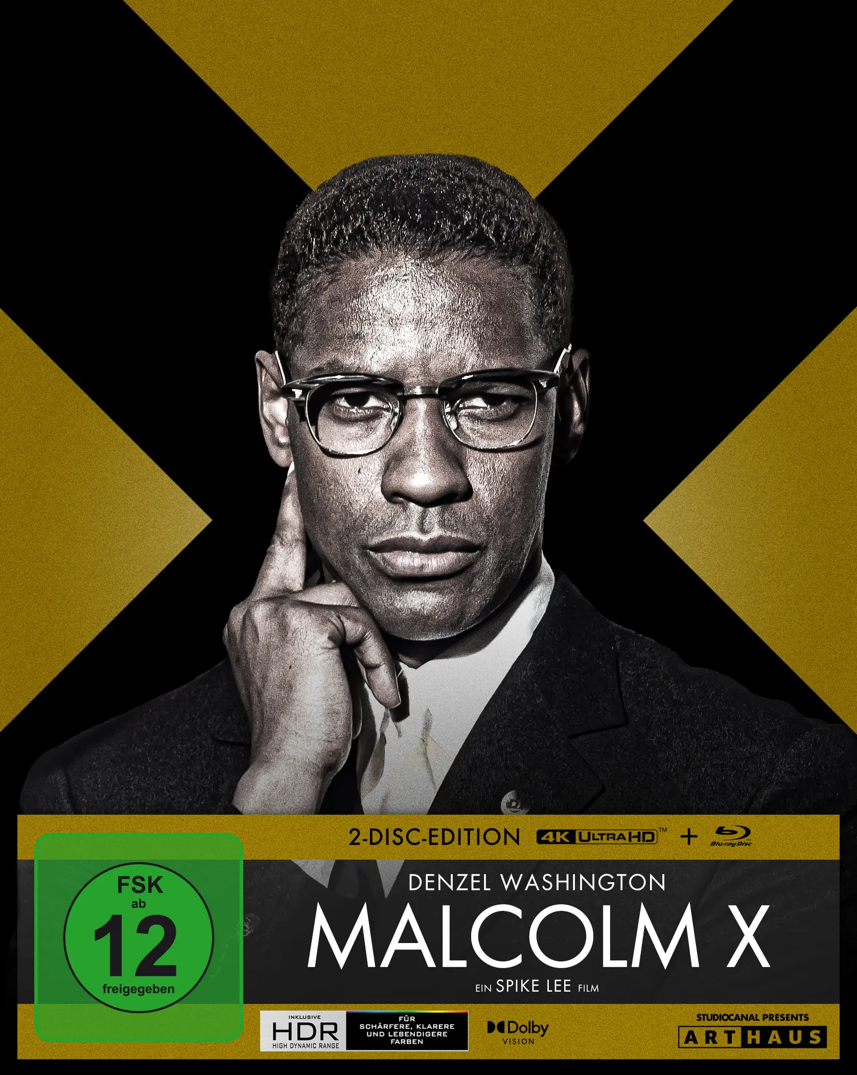 Malcolm X (Mediabook, 4K-UHD+Blu-ray) Malcolm X (Mediabook, 4K-UHD+Blu-ray)