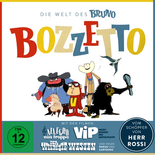 Die Welt des Bruno Bozzetto (DVD) Cover Die Welt des Bruno Bozzetto (DVD) Cover