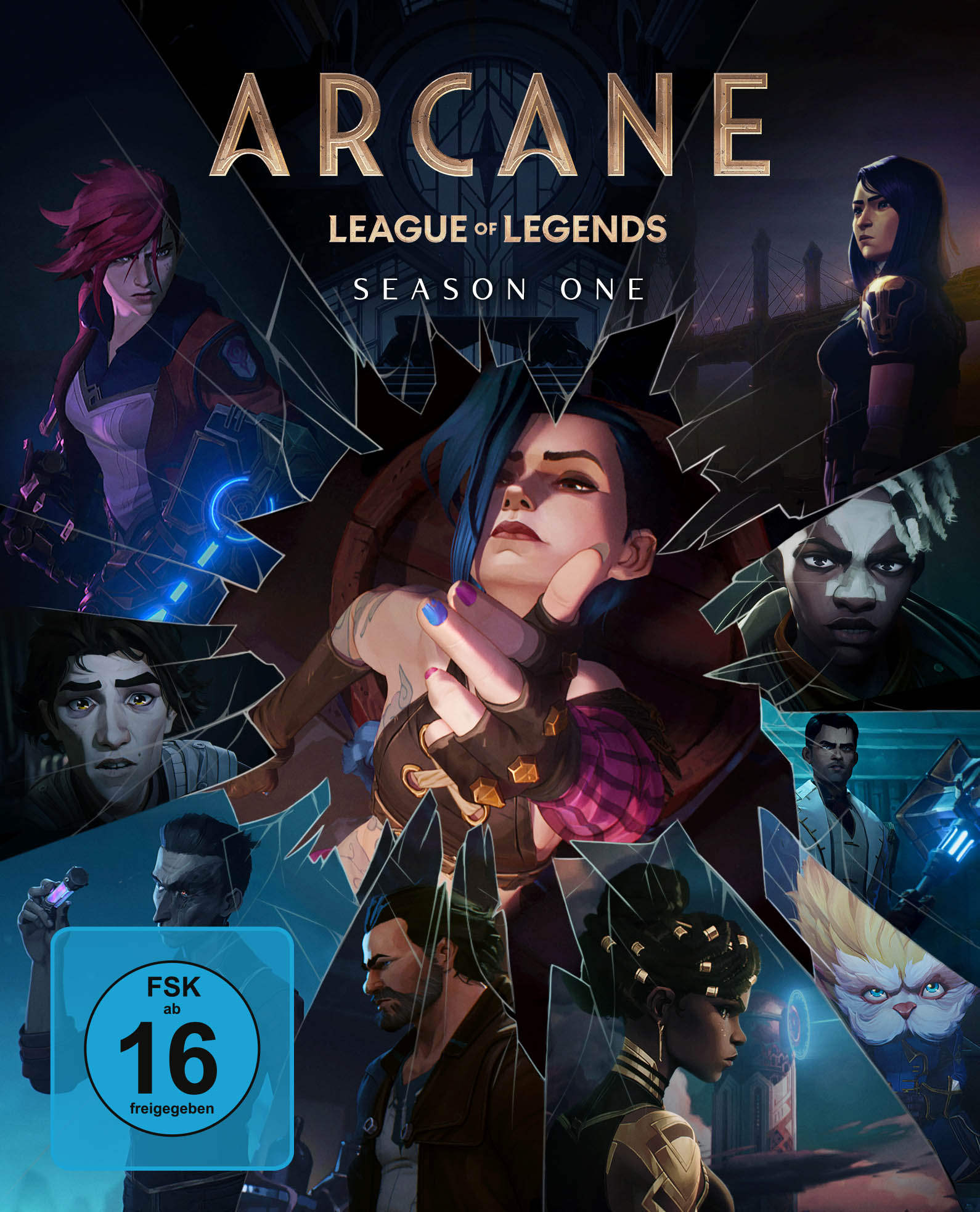 Arcane - League of Legends - Staffel 1 (3 Blu-rays) Cover Buch, Person, Erwachsener, Männlich, Mann