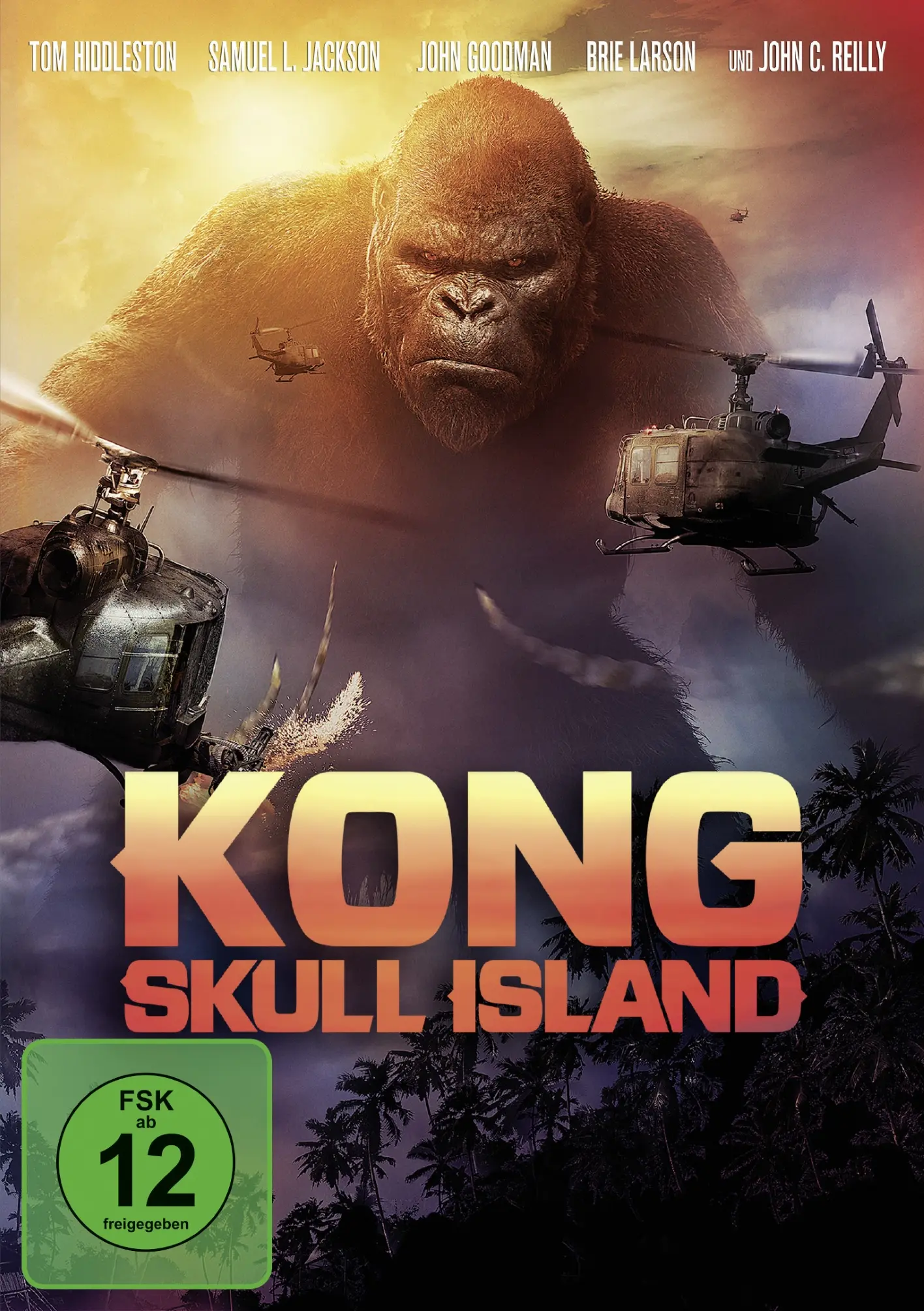Kong: Skull Island (DVD) Cover