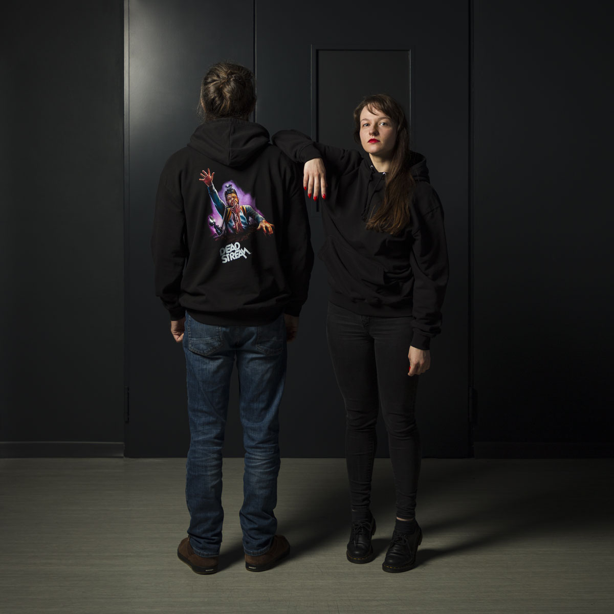 Deadstream Hoodie Unisex Black 4XL Deadstream Hoodie Unisex Black 4XL