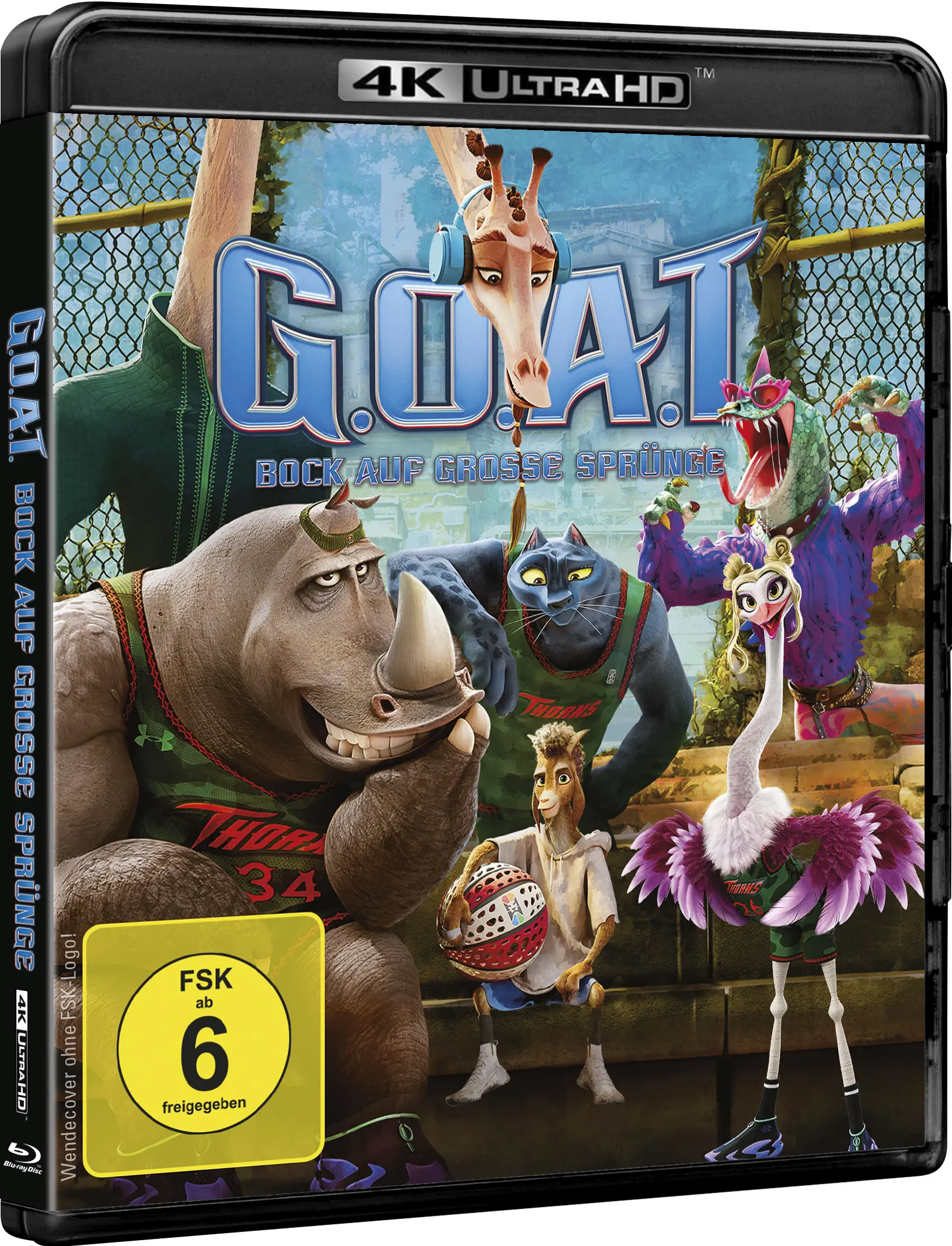 G.O.A.T. - Bock auf große Sprünge (4K-UHD+Blu-ray)