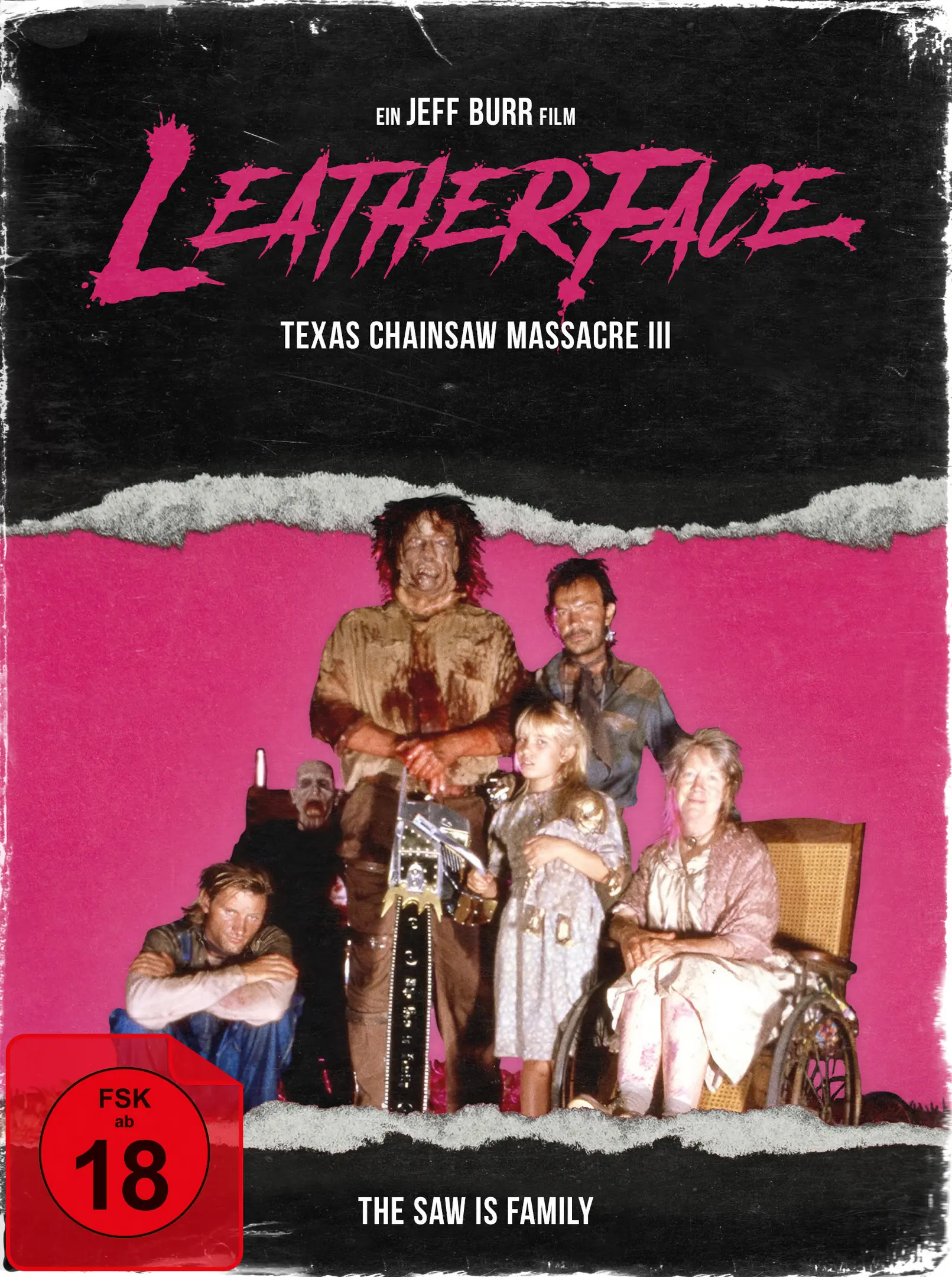 Leatherface: Texas Chainsaw Massacre III (Digipack, 2 Blu-rays+1 DVD) Leatherface: Texas Chainsaw Massacre III (Digipack, 2 Blu-rays+1 DVD)