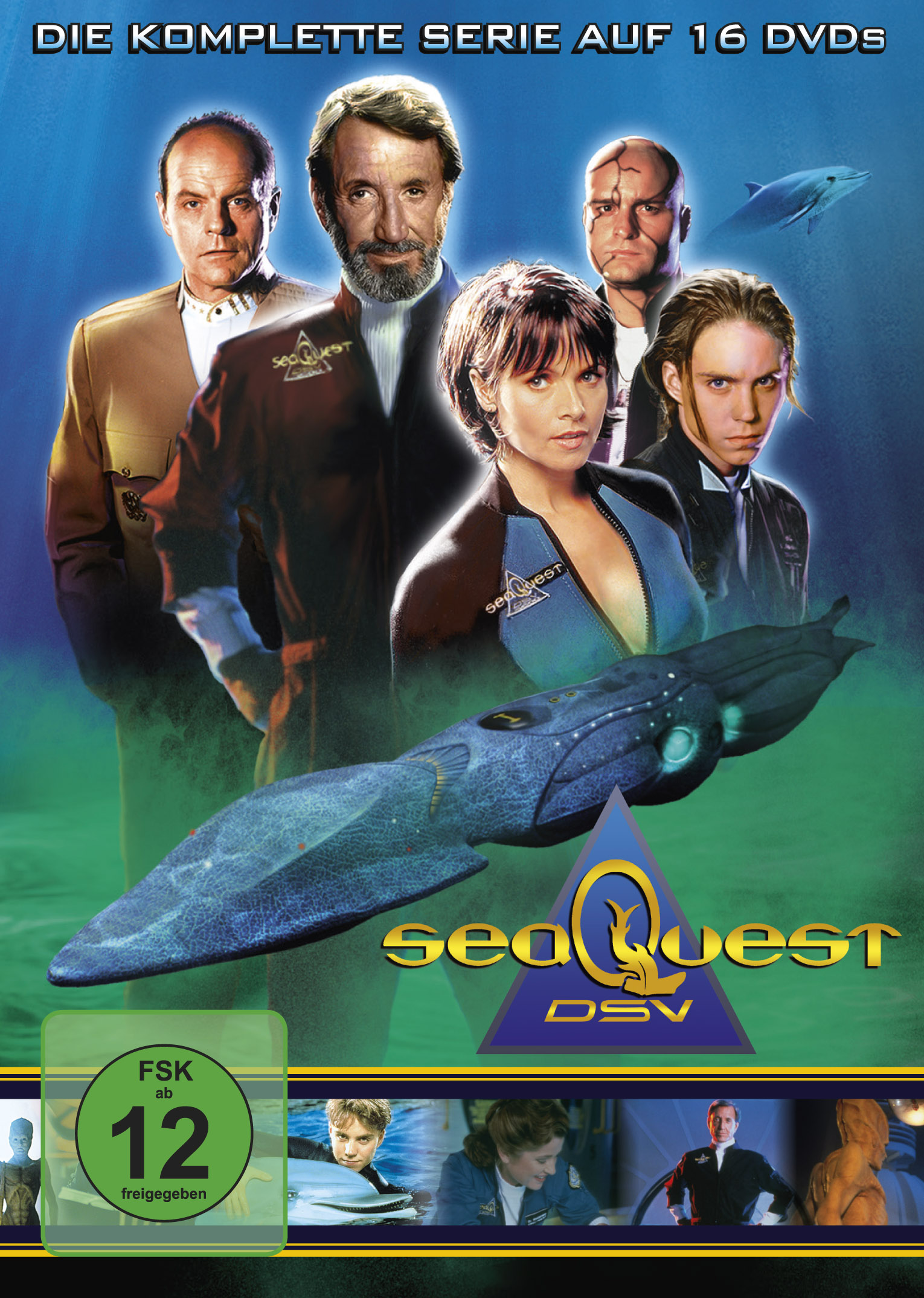 SeaQuest -Die komplette Serie-DVD-Keepc. Cover