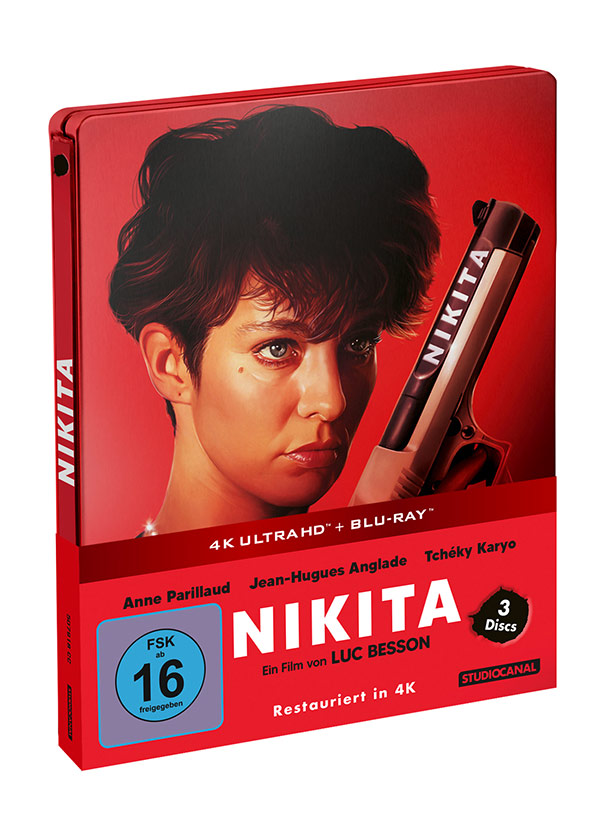 Nikita - Limited Steelbook Edition (4K-UHD + 2 Blu-rays) Nikita - Limited Steelbook Edition (4K-UHD + 2 Blu-rays)