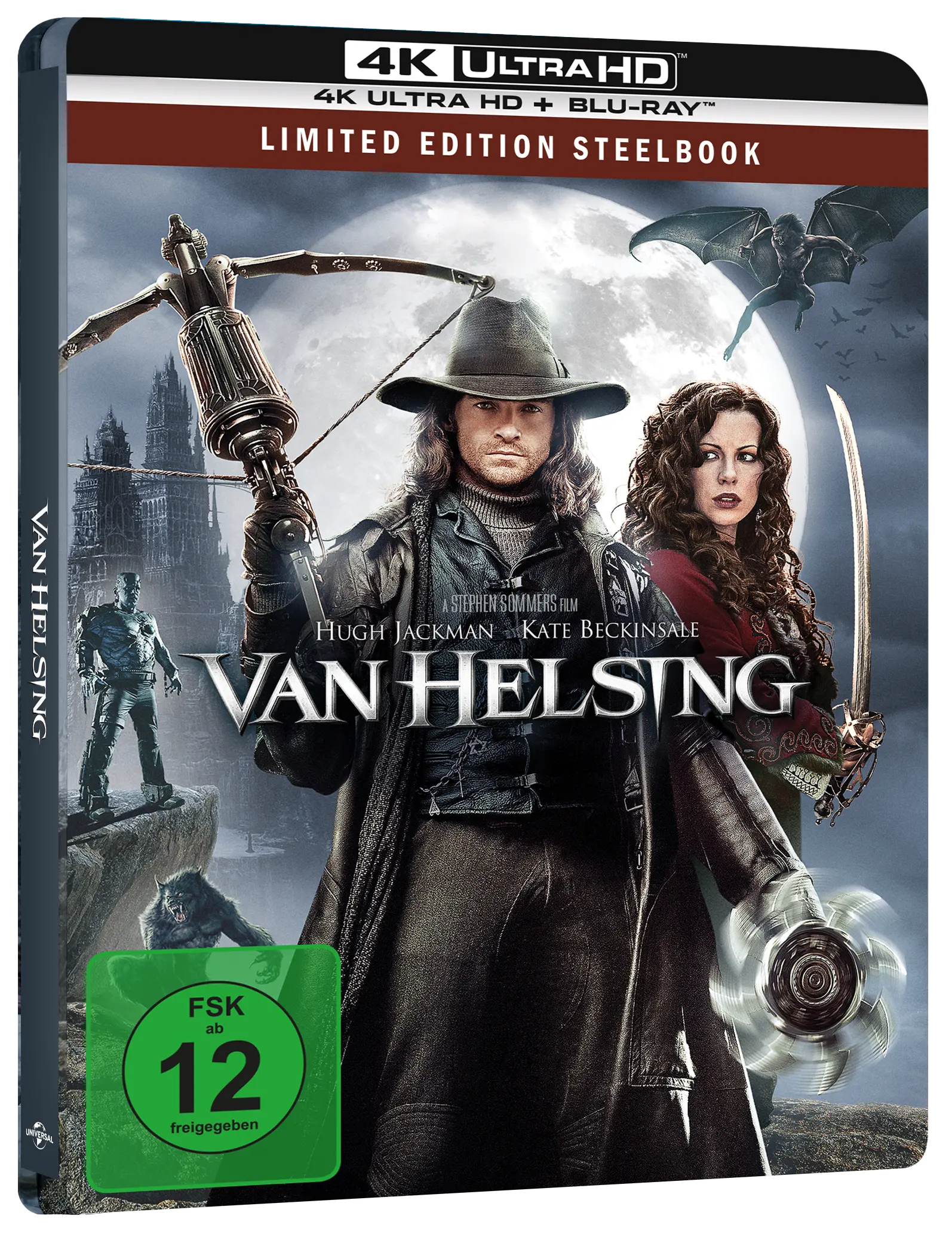 Van Helsing (Steelbook, 4K-UHD+Blu-ray)