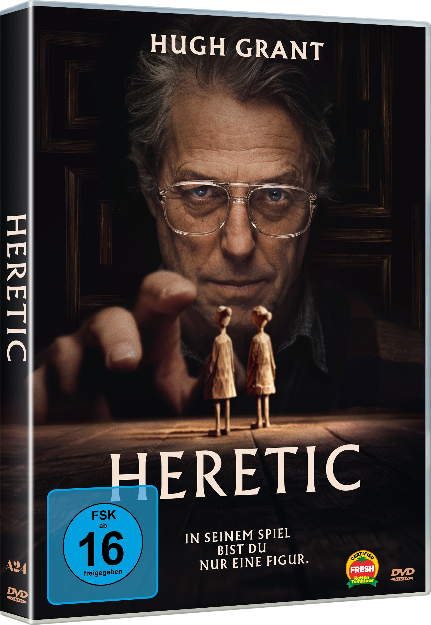 Heretic (DVD) Buch, Veröffentlichung, Person, Gesicht, Brille