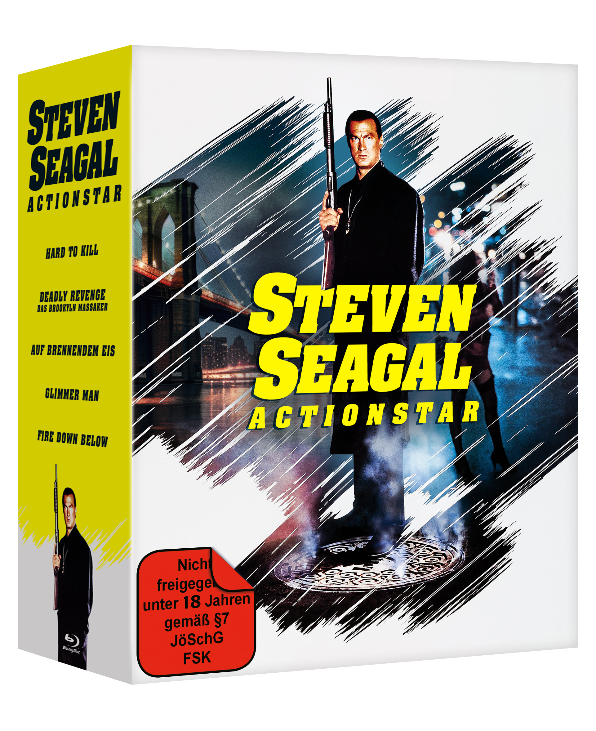 Steven Seagal: Actionstar (5 Blu-rays) Steven Seagal: Actionstar (5 Blu-rays)