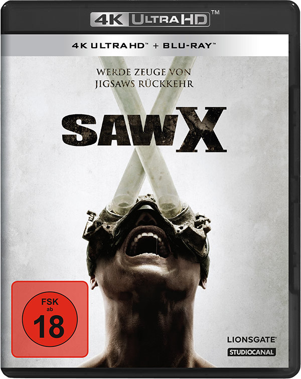 SAW X (4K-UHD+Blu-ray) Cover SAW X (4K-UHD+Blu-ray) Cover