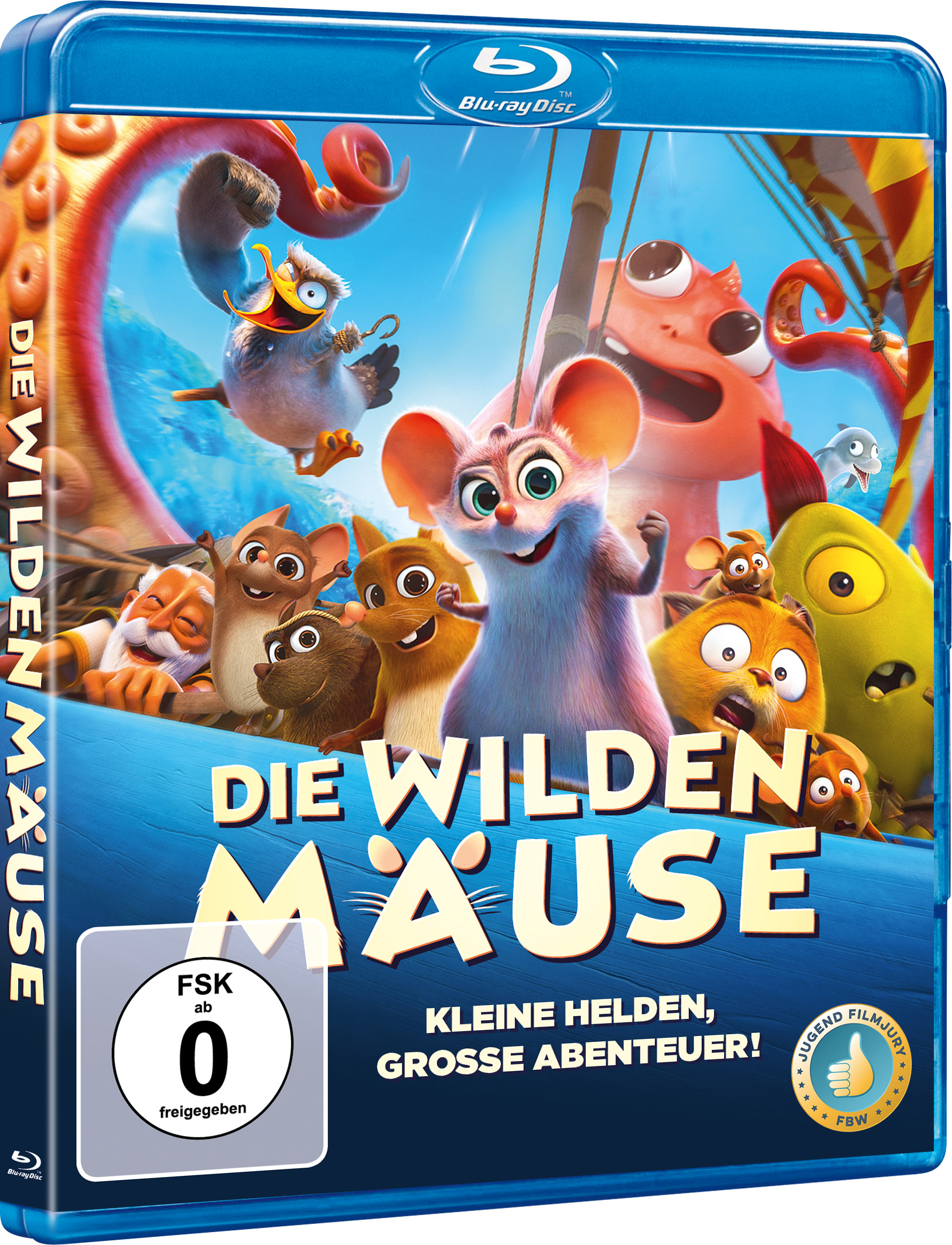 Die wilden Mäuse (Blu-ray) Festplatte, Dvd