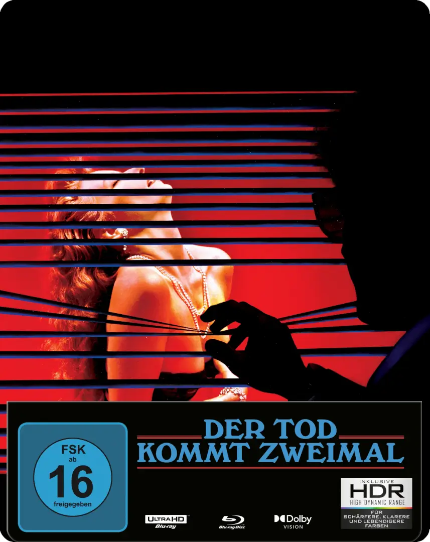 Der Tod kommt zweimal (Steelbook, 4K-UHD+Blu-ray) Cover Der Tod kommt zweimal (Steelbook, 4K-UHD+Blu-ray) Cover