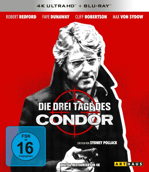 Die drei Tage des Condor (4K Ultra HD+Blu-ray) Cover Die drei Tage des Condor (4K Ultra HD+Blu-ray) Cover