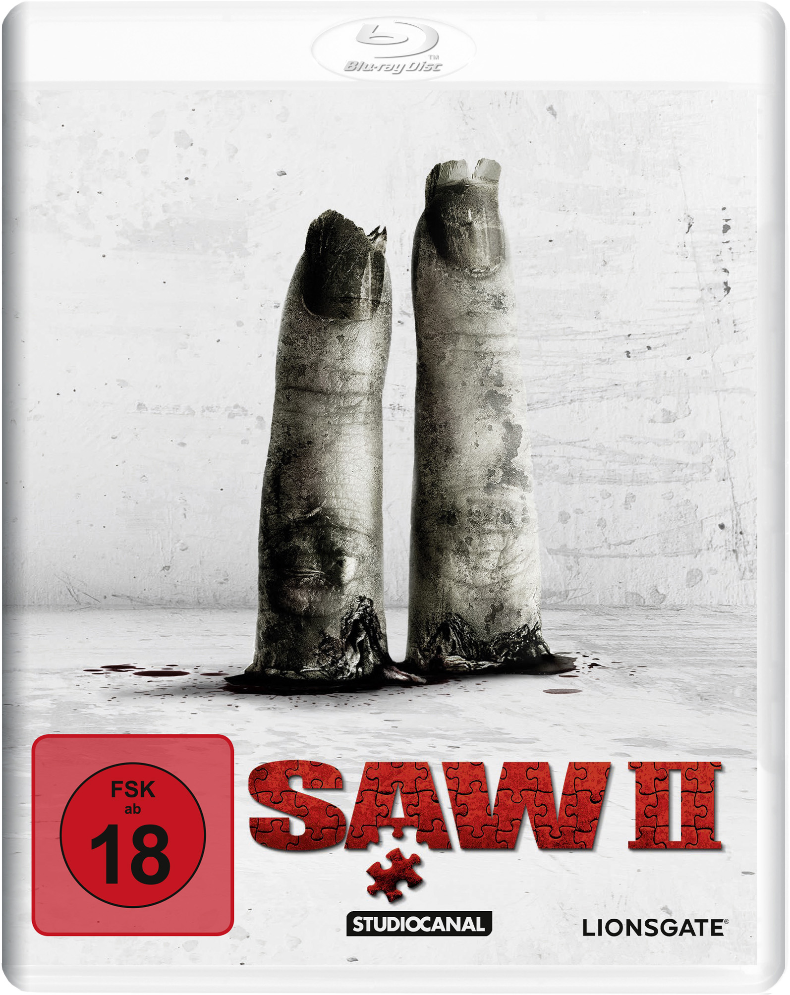 SAW II - White Edition (Blu-ray) Werbung, Plakat, Mörserschale, Waffe