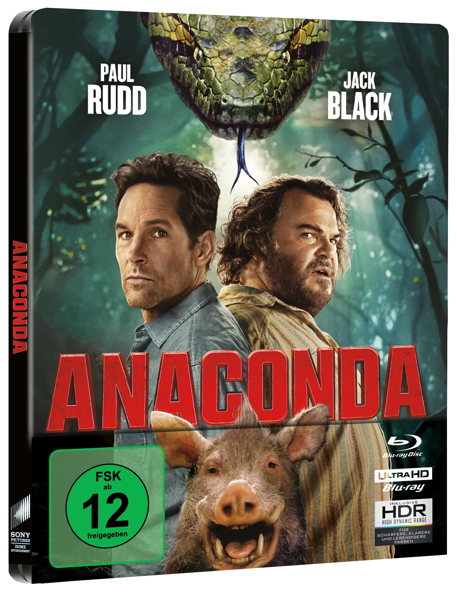 Anaconda (Limitertes Steelbook, 4K-UHD+Blu-ray)