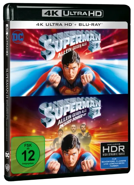 Superman II: Allein gegen alle (Kinoversion & Richard Donner Cut) (4K-UHD)