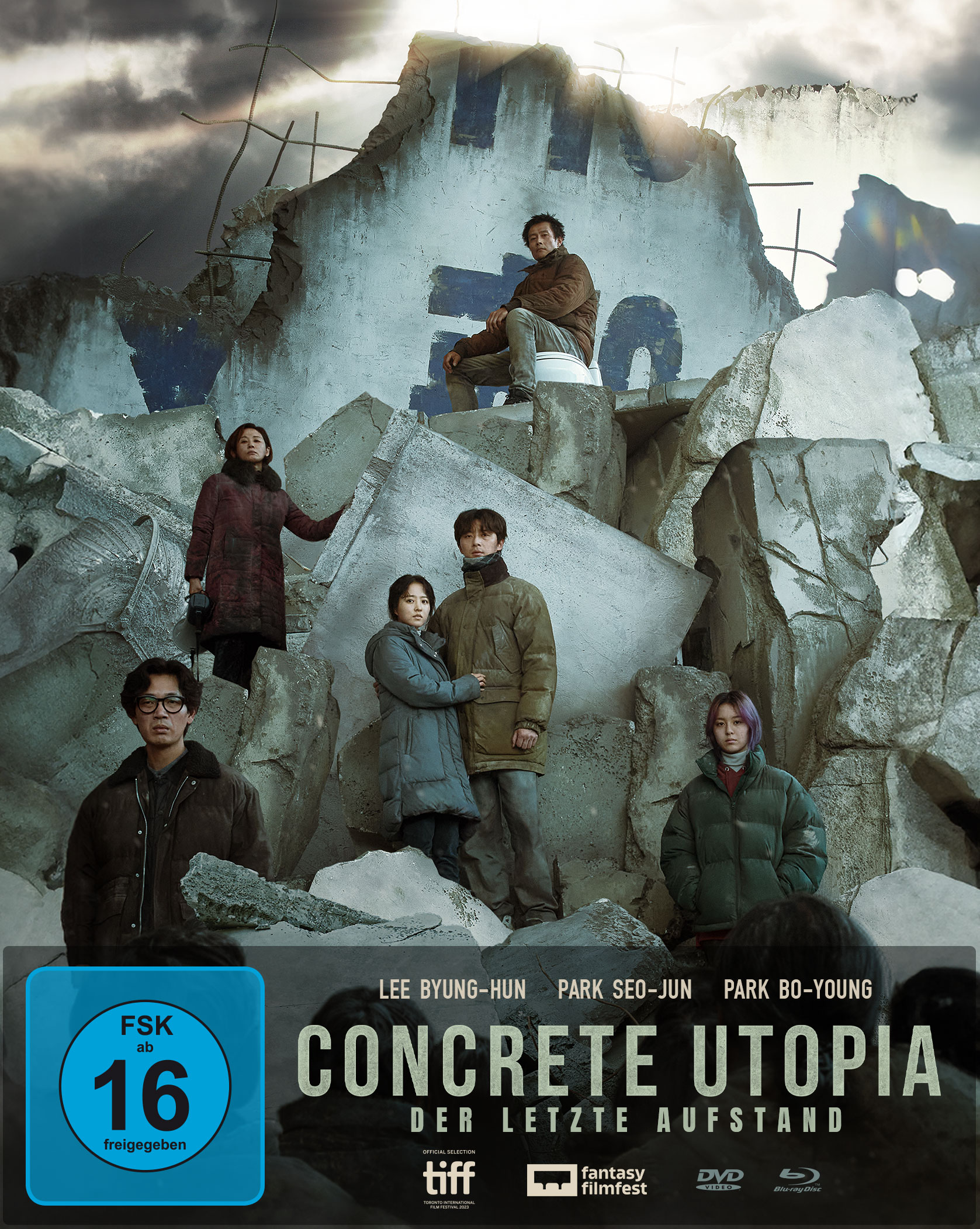 Concrete Utopia - Der letzte Aufstand (Mediabook, Blu-ray+DVD) Cover Concrete Utopia - Der letzte Aufstand (Mediabook, Blu-ray+DVD) Cover