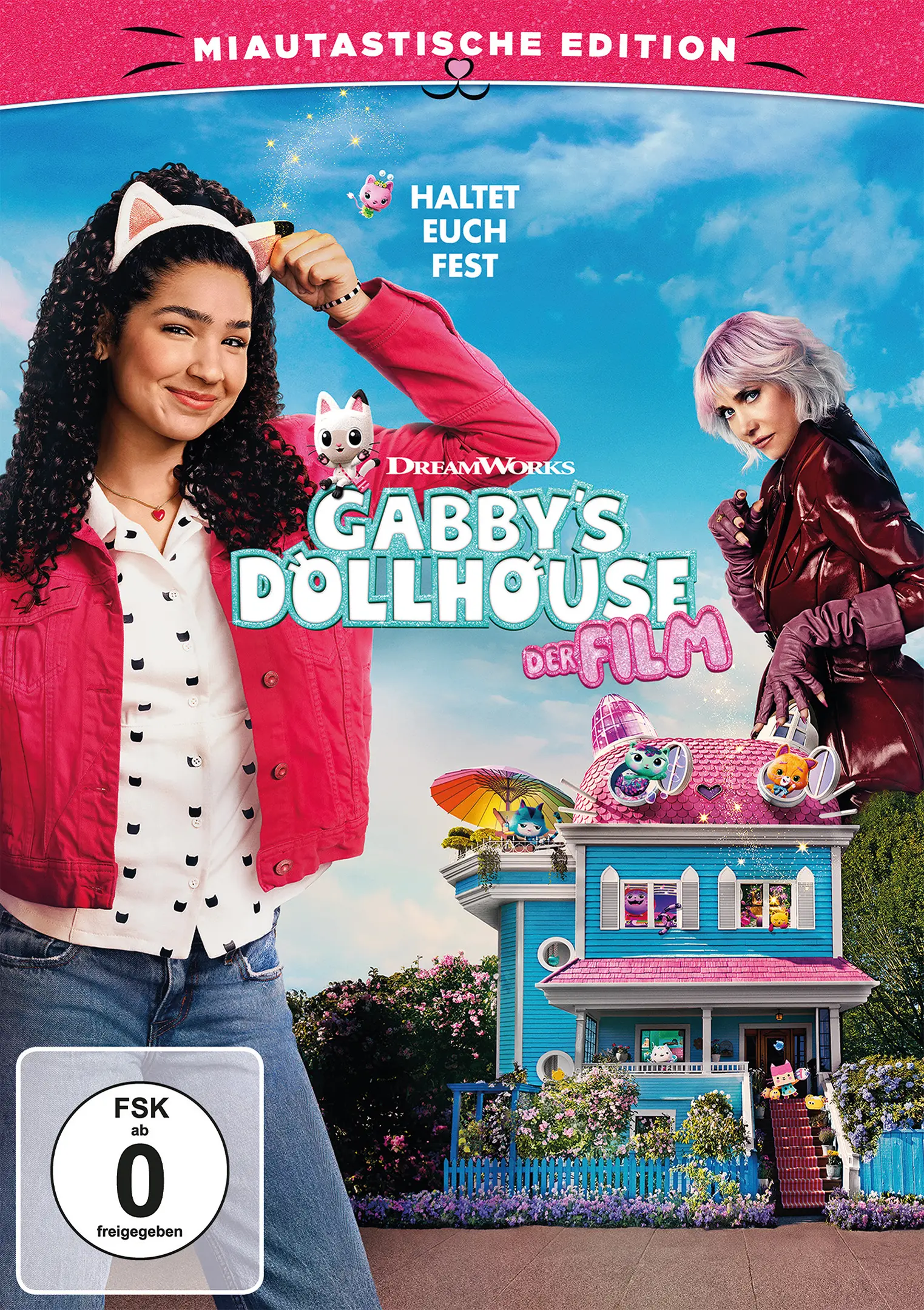 Gabby's Dollhouse: Der Film (DVD) Cover Gabby's Dollhouse: Der Film (DVD) Cover
