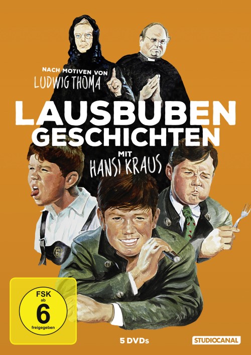Lausbubengeschichten - Jubiläumsedition (5 DVDs) Cover