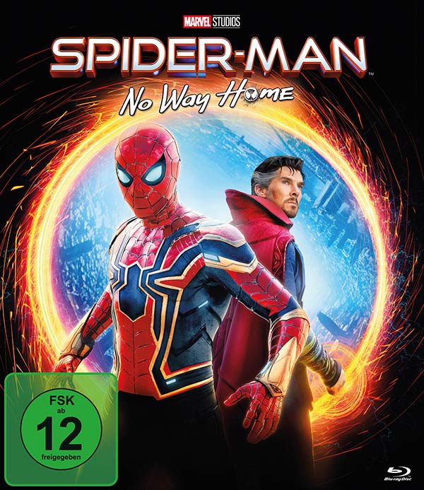 Spider-Man: No Way Home (Blu-ray) Cover