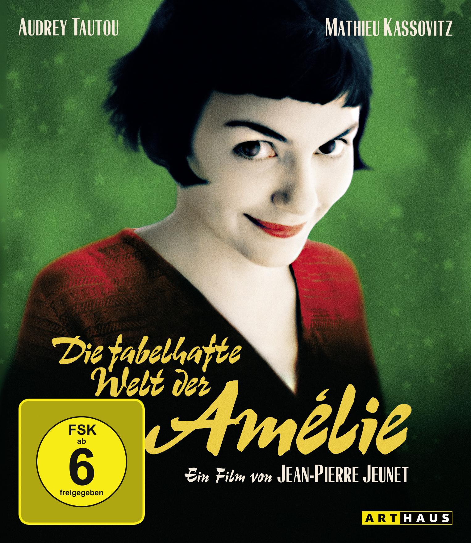Die fabelhafte Welt der Amelie (Blu-ray) Cover Buch, Veröffentlichung, Werbung, Plakat, Person