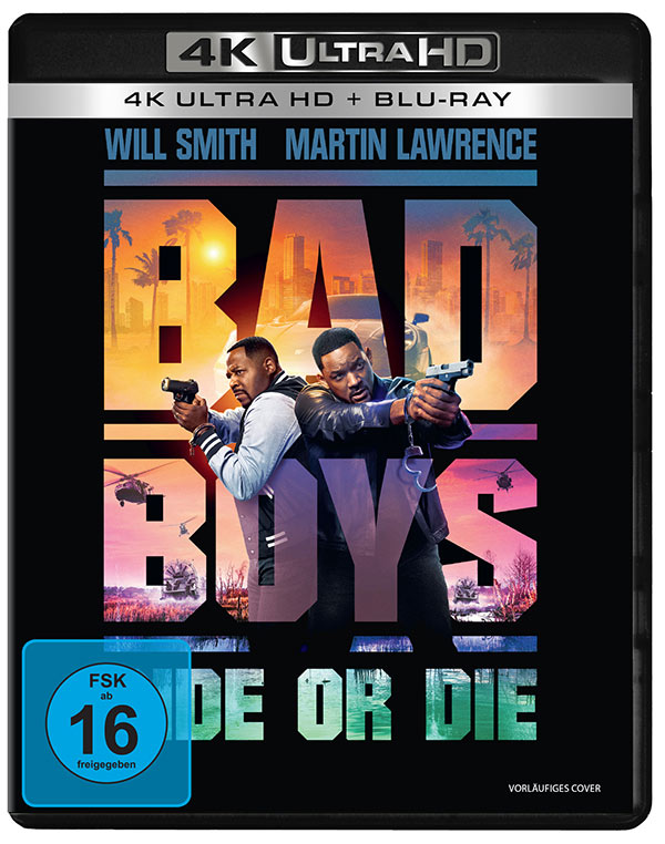 Bad Boys: Ride or Die (4K-UHD+Blu-ray) Cover