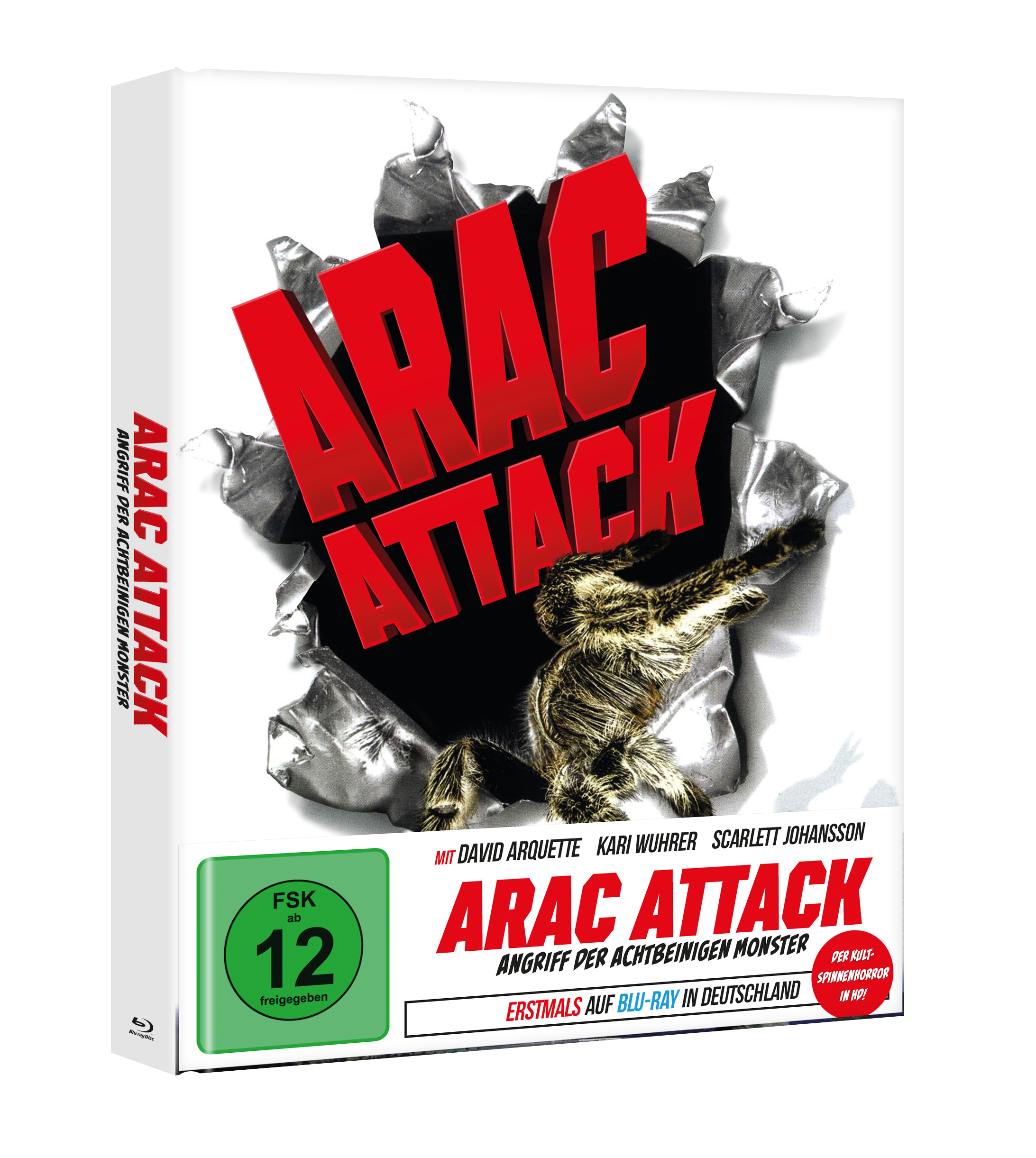 Arac Attack - Angriff der achtbeinigen Monster (Mediabook B, Blu-ray+DVD) Arac Attack - Angriff der achtbeinigen Monster (Mediabook B, Blu-ray+DVD)