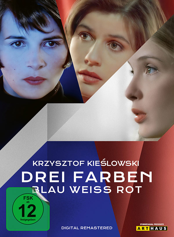 Krzysztof Kieslowski - Drei Farben Edition (4 DVD) Cover