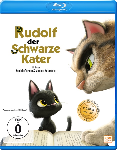 Rudolf der schwarze Kater Blu-ray - "Prädikat wertvoll" Cover Rudolf der schwarze Kater Blu-ray - "Prädikat wertvoll" Cover