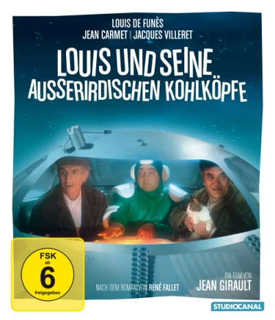 Louis und seine außerirdischen Kohlköpfe (Blu-ray) Cover