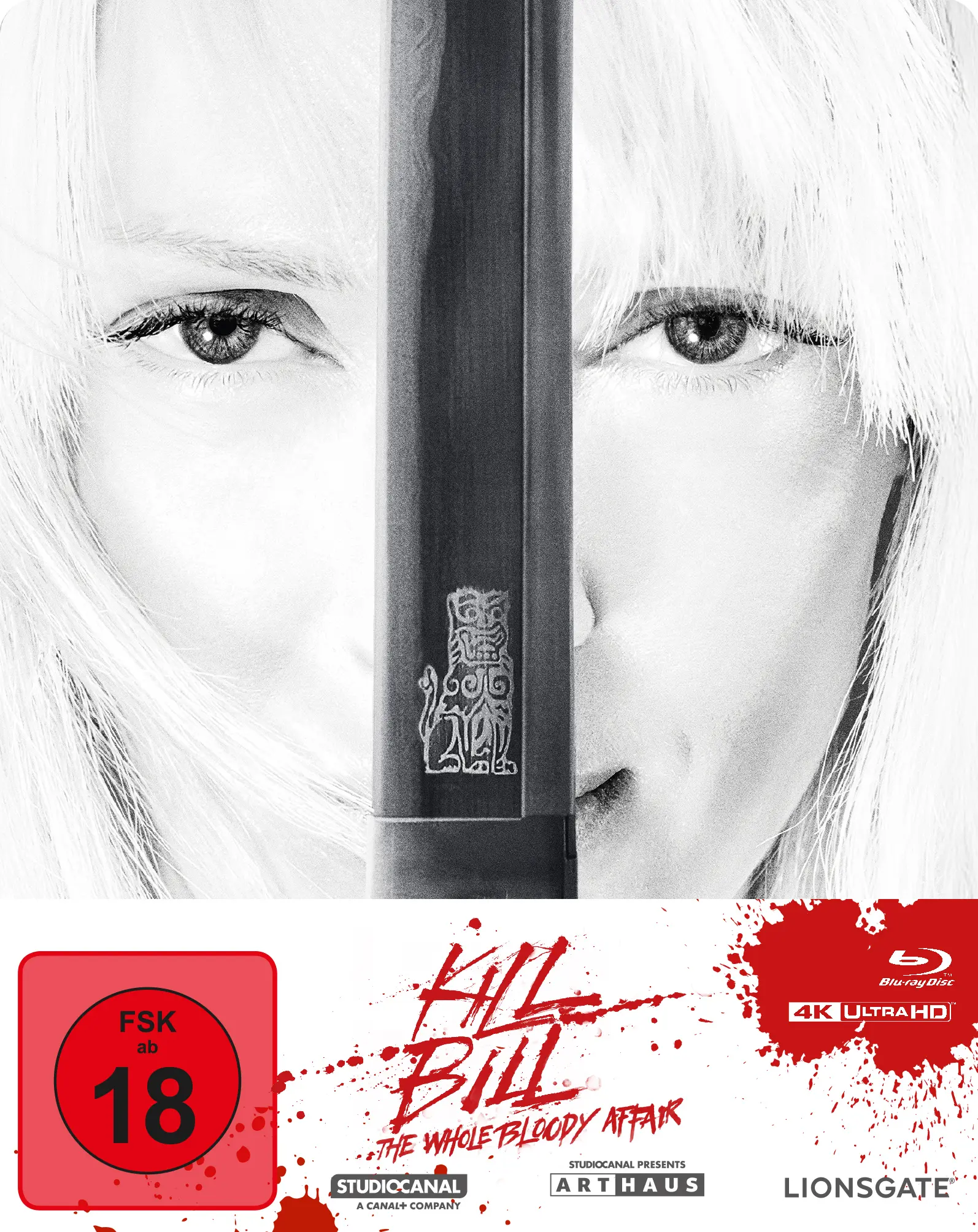 Kill Bill: The Whole Bloody Affair (Steelbook, 2 4K-UHDs+2 Blu-rays) (Shop) Cover