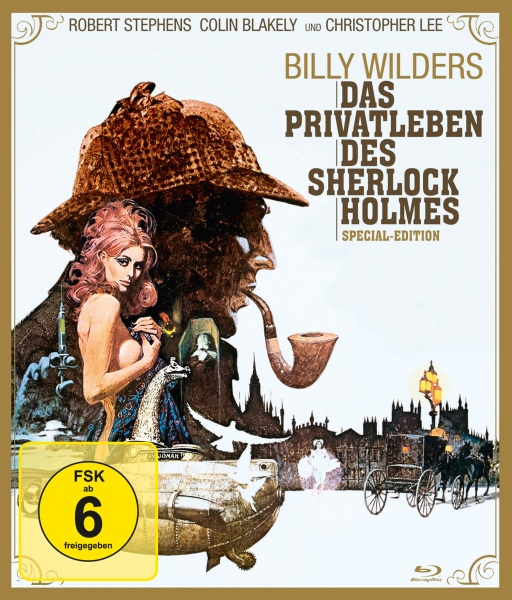 Das Privatleben des Sherlock Holmes (Blu-ray)  Cover