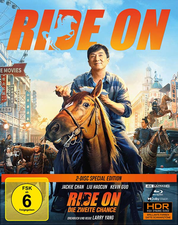 Ride On - Die zweite Chance (Mediabook, 4K-UHD+Blu-ray) Cover