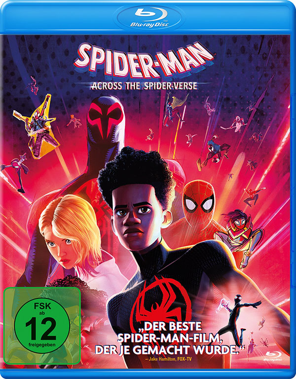 Spider-Man: Across the Spider-Verse (Blu-ray) Cover Spider-Man: Across the Spider-Verse (Blu-ray) Cover