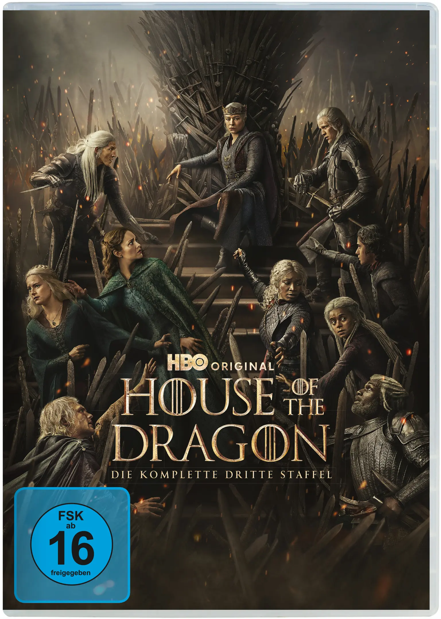 TV-Serienstaffel, Fantasy-Drama, Staffel 3, Medienhülle, Ensemblemotiv