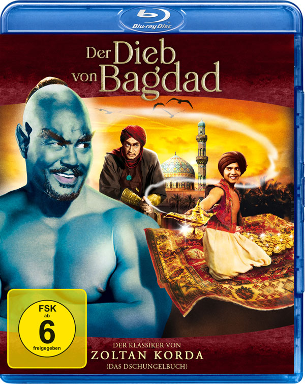 Der Dieb von Bagdad (Blu-ray) Cover Der Dieb von Bagdad (Blu-ray) Cover