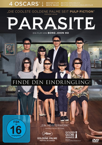 Parasite (DVD) Cover Parasite (DVD) Cover