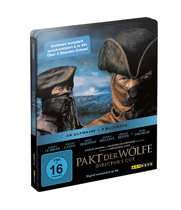 Pakt der Wölfe - Limited Steelbook Edition (4K Ultra HD + 2 Blu-rays) Pakt der Wölfe - Limited Steelbook Edition (4K Ultra HD + 2 Blu-rays)