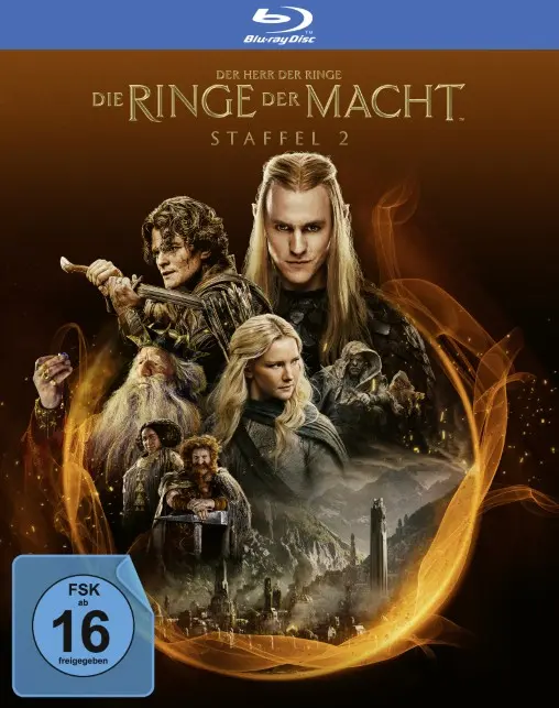 Der Herr der Ringe: Die Ringe der Macht - Staffel 2 (4 Blu-rays)