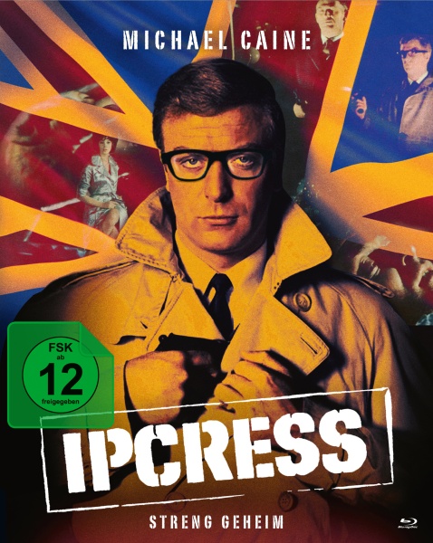 Ipcress - Streng geheim (Mediabook, Blu-ray + DVD) Cover Ipcress - Streng geheim (Mediabook, Blu-ray + DVD) Cover