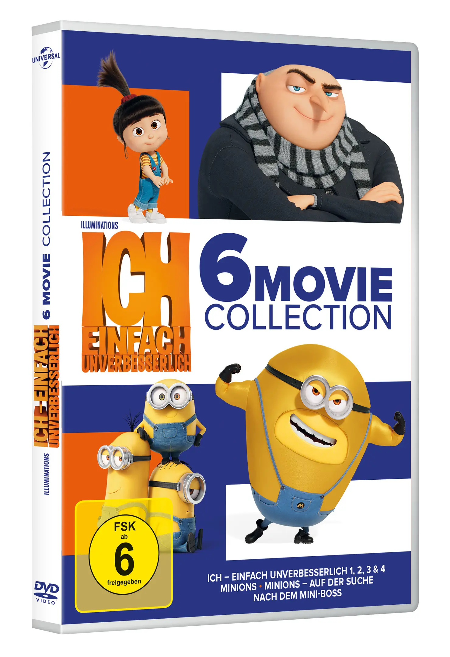 Ich - Einfach unverbesserlich & Minions: 6-Movie Collection (DVD)