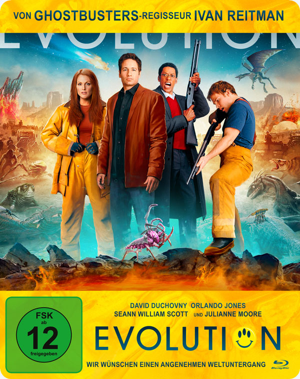 Evolution (Steelbook) (Blu-ray) Cover Evolution (Steelbook) (Blu-ray) Cover