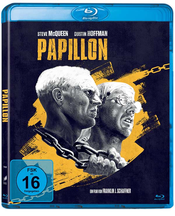 Papillon (1973) (Blu-ray) Cover Papillon (1973) (Blu-ray) Cover
