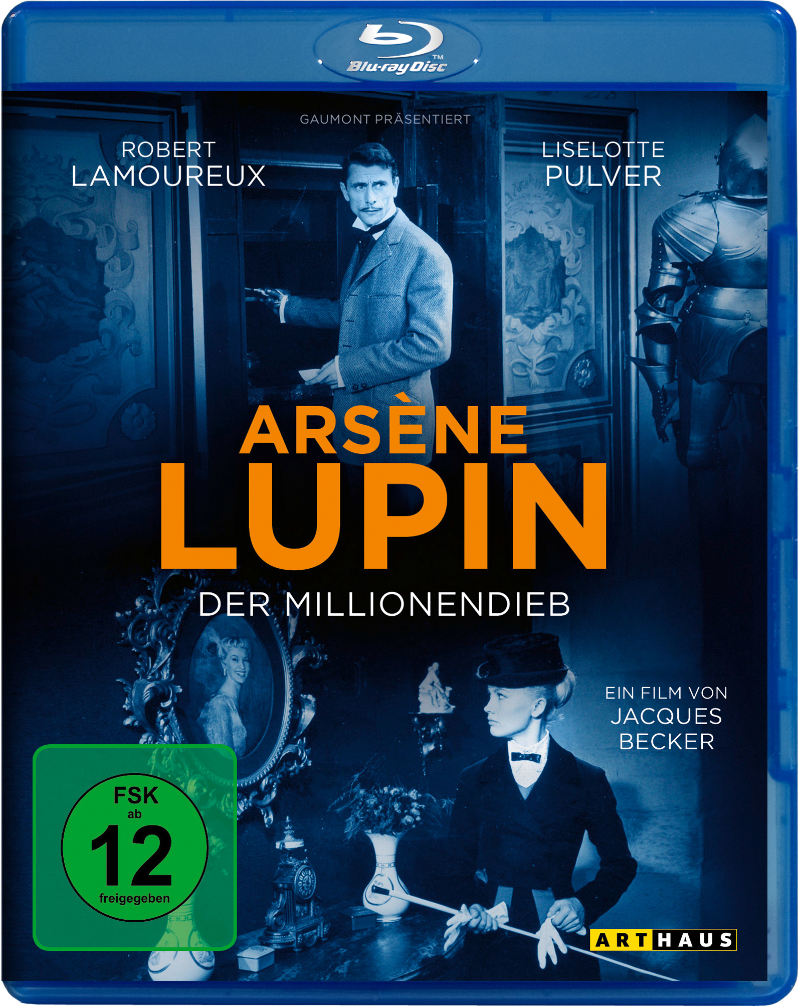 Arsène Lupin, der Millionendieb (Blu-ray) Cover Arsène Lupin, der Millionendieb (Blu-ray) Cover