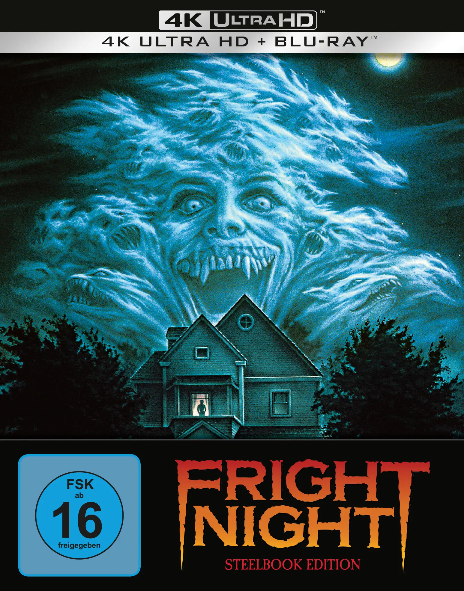 Fright Night - Die rabenschwarze Nacht (Limitiertes Steelbook, 4K-UHD+2 Blu-rays)